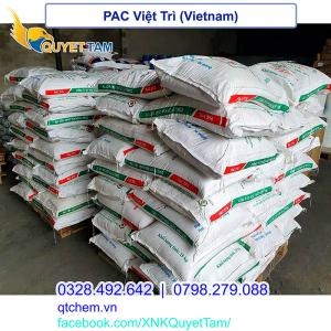 PAC 31 Việt Trì (Poly Aluminium Chloride), bao 25kg